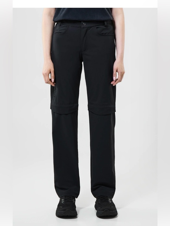 66 North Pants - 66° North Jadar Trekking Pants Women’s L Black Stretch Hiking Detachable Pants
